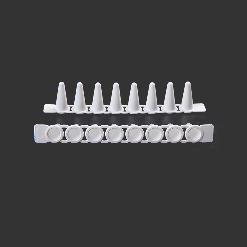0,1 mL PCR 8 tüplü Şerit