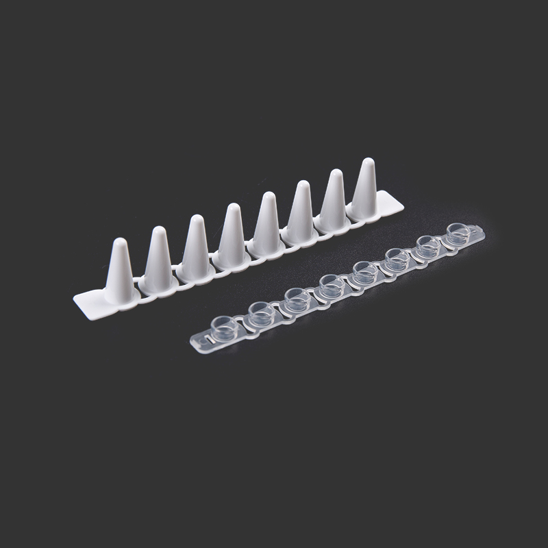 0,1 mL PCR 8 tüplü Şerit
