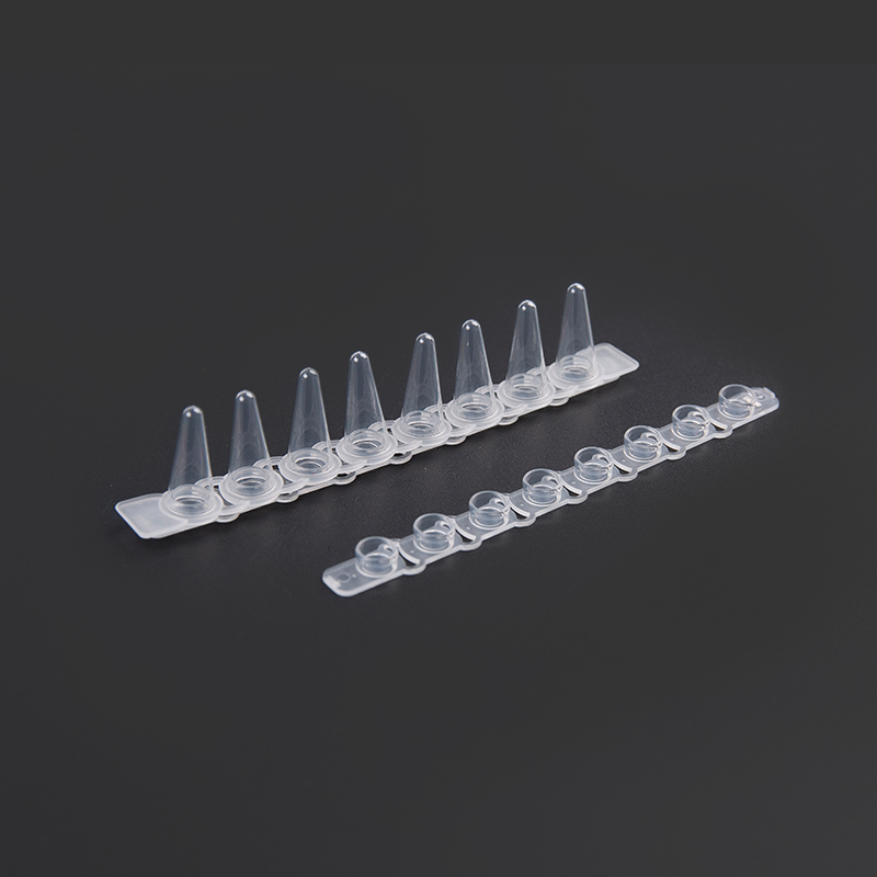 0,1 mL PCR 8 tüplü Şerit